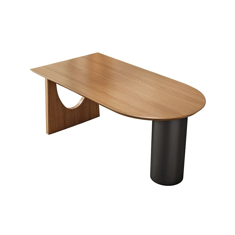 Free Form Dining Table Eigentijds Double Pedestal Table Kitchen 47