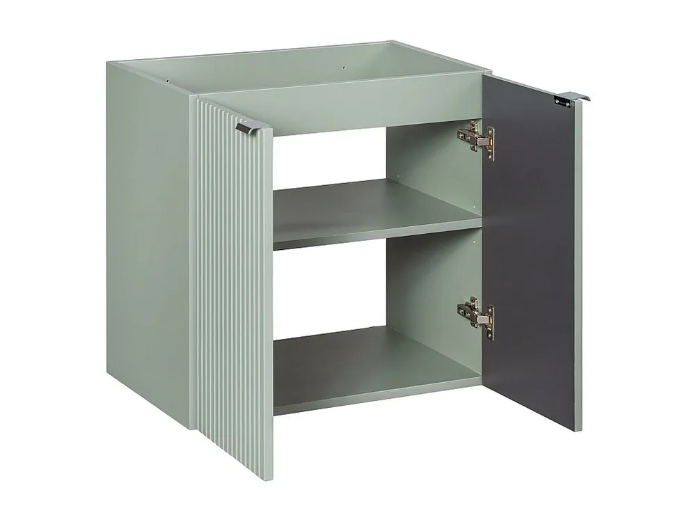 Kast Onder Wastafels LINE CUW50 2D 50x39x57 Blauw