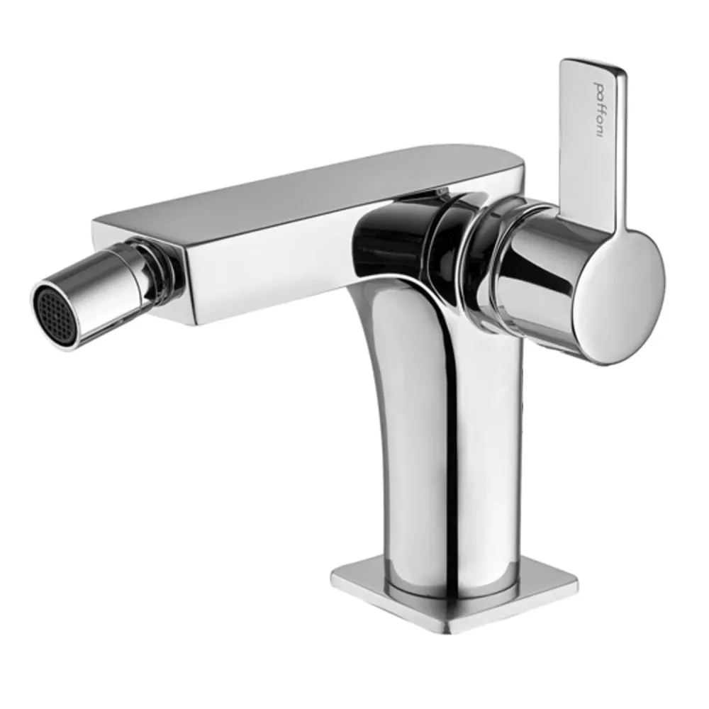 Paffoni Rock bidet mixer without drain complete zwenkbaar joint and aerator M24x1