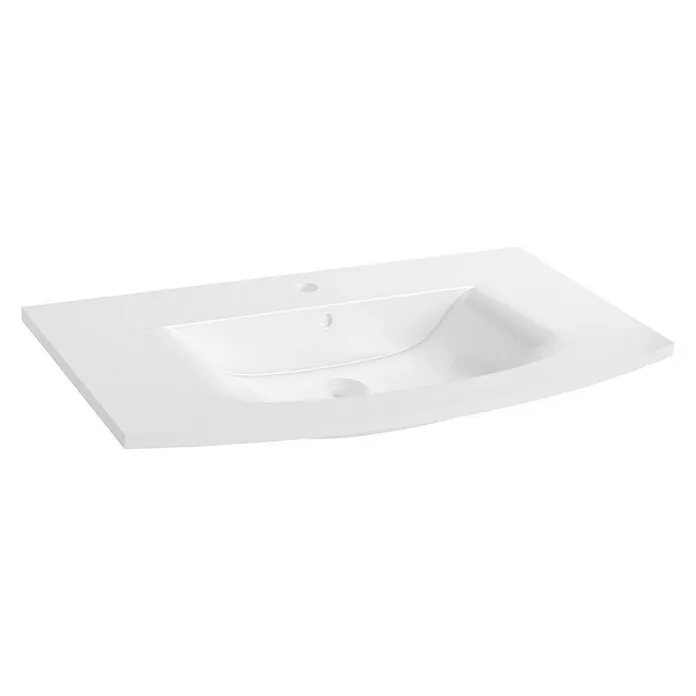 Camargue Swing K Inbouwwastafel - 90,5 x 16 cm, Keramiek