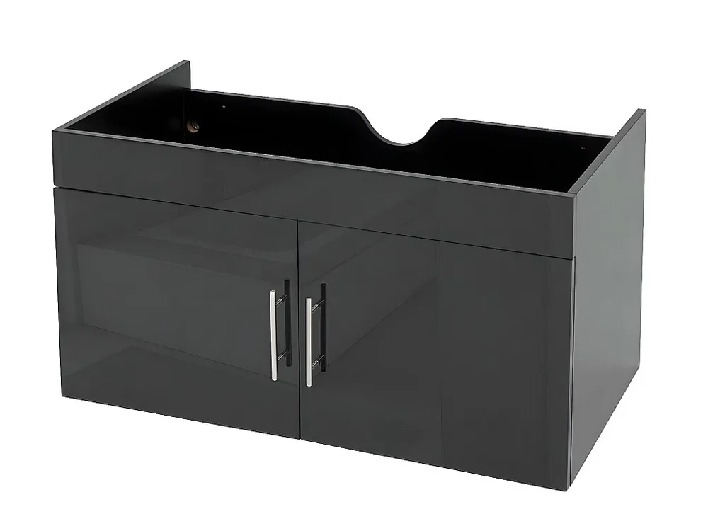 Wastafelonderbouw MCW-D16, zwart