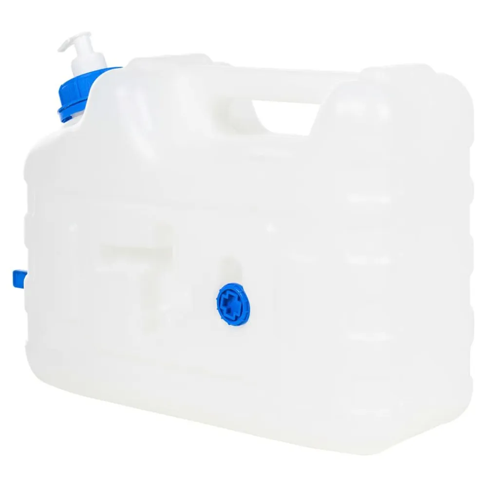 Watertank met kraan en zeepdispenser 10 L kunststof
