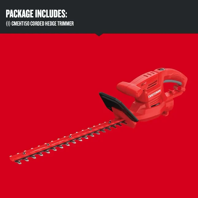 CRAFTSMAN 17- Corded Electric Hedge Trimmer