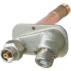 Prier C-534FX CC" Loose Key - Anti-Siphon Wall Hydrant - 3/4"Crimp Pex - C-534FXCC