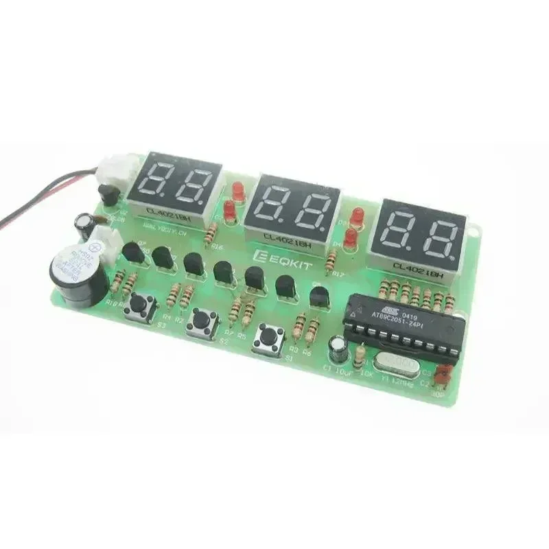 Stil lopend DIY 6-Digit 51 Electronics Clock Kit