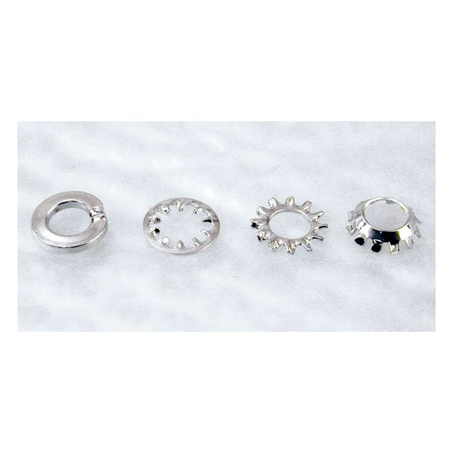 Chrome Lockwasher, 5/16 Inch Harley-Davidson