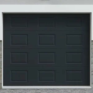 Sectionale garagedeur met antraciet cassette en Somfy motor - CAOPAS - Koop nu Easy Grip