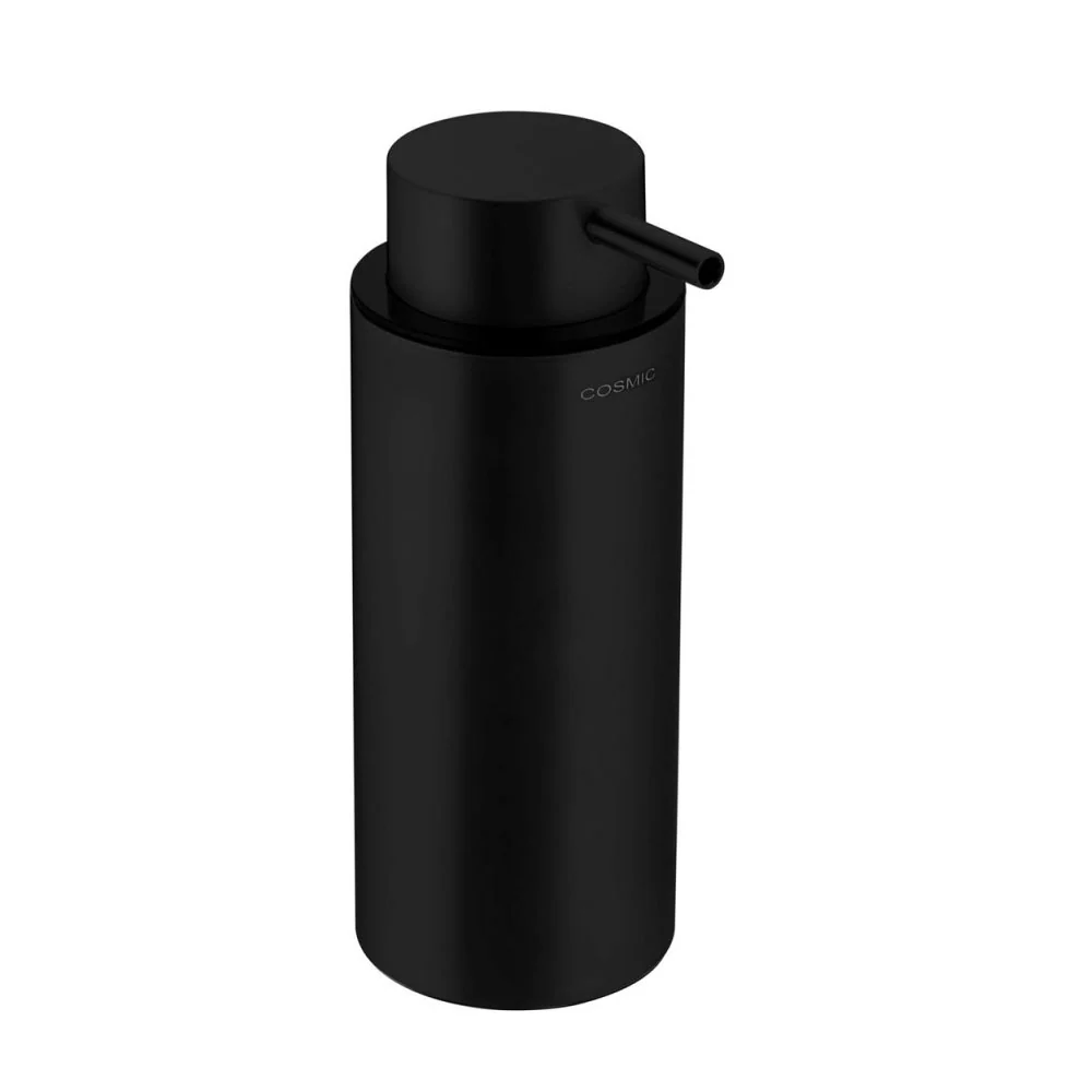 Countertop soap dispenser steel from 'Logic' collection Cosmic - Ebbenhout