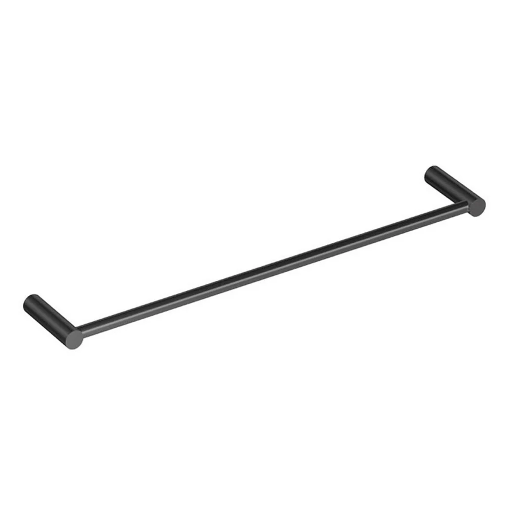 Wandopstelling towel holder stainless steel from 'Logic' collection Cosmic cm 59.5 - Black