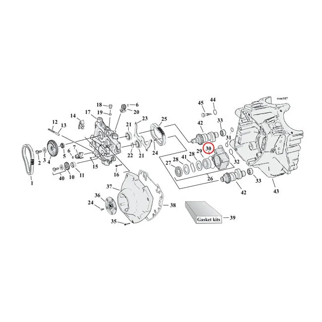 Cometic O-Ring, Oil Pump Housing Harley-Davidson met CE-Keurmerk