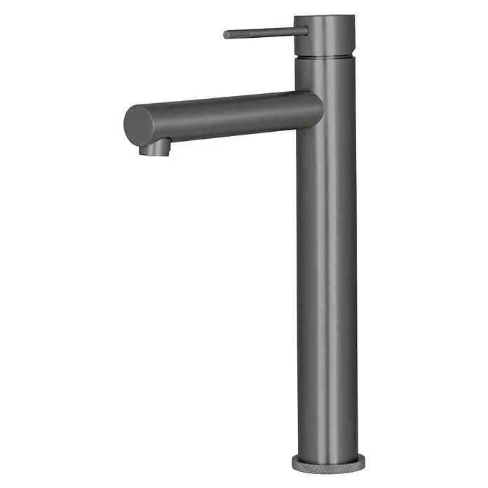 Best Design Wastafelkraan Moya - Gunmetal, Mat Compatibel met Grohe Eurosmart