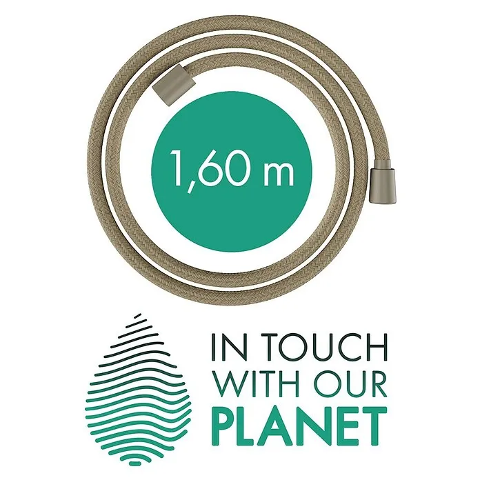 Hansgrohe Doucheslang Designflex Planet Edition - Lengte: 160 cm, Kunststof, Zand WRAS Approved