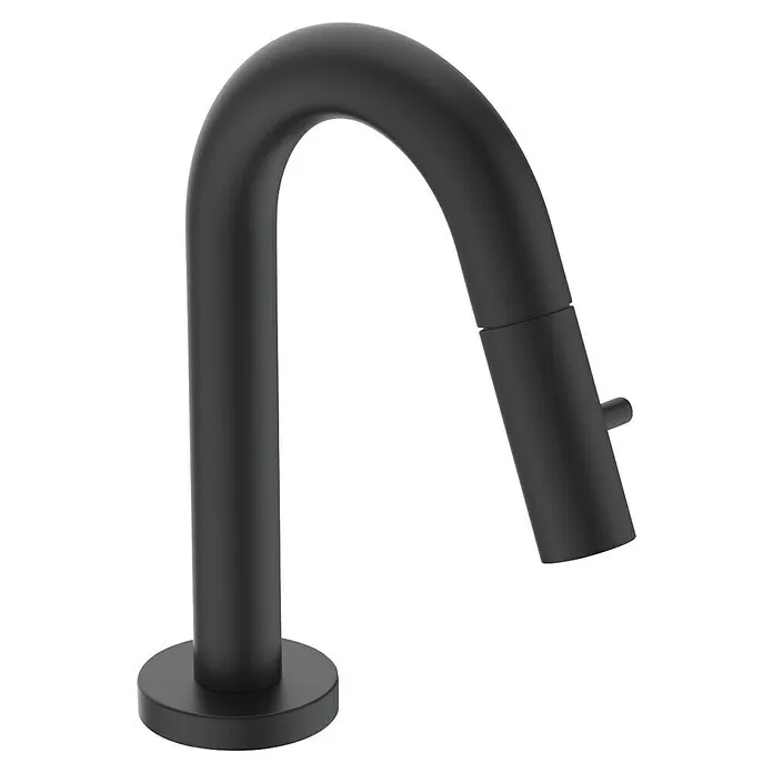 Ideal Standard Ceraline Fonteinkraan - Zwart, Mat