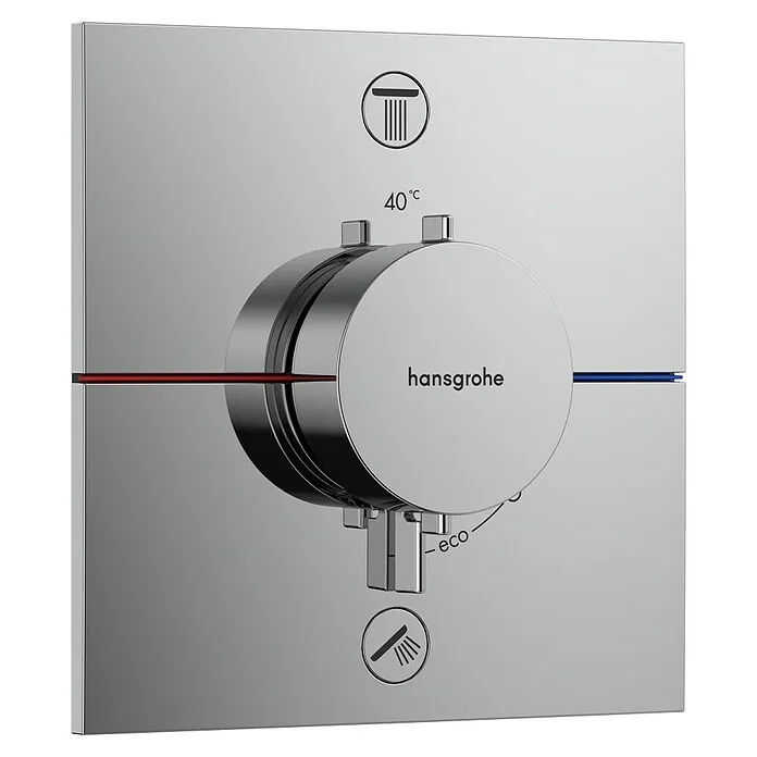 Meng Hansgrohe Inbouwthermostaatkraan ShowerSelect Comfort E - Zilver