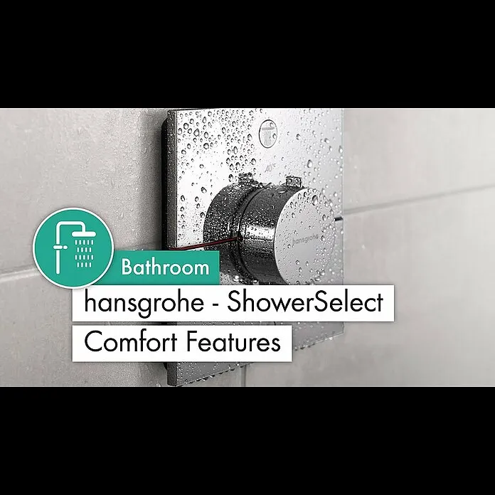 Meng Hansgrohe Inbouwthermostaatkraan ShowerSelect Comfort E - Zilver