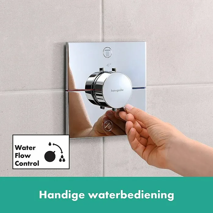 Meng Hansgrohe Inbouwthermostaatkraan ShowerSelect Comfort E - Zilver