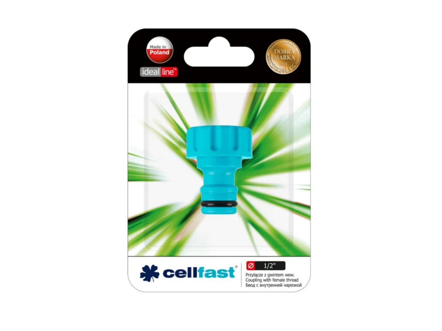 Waterbesparende Kraanstuk Aansluiting met binnendraad 1/2" CELLFAST 51-210H