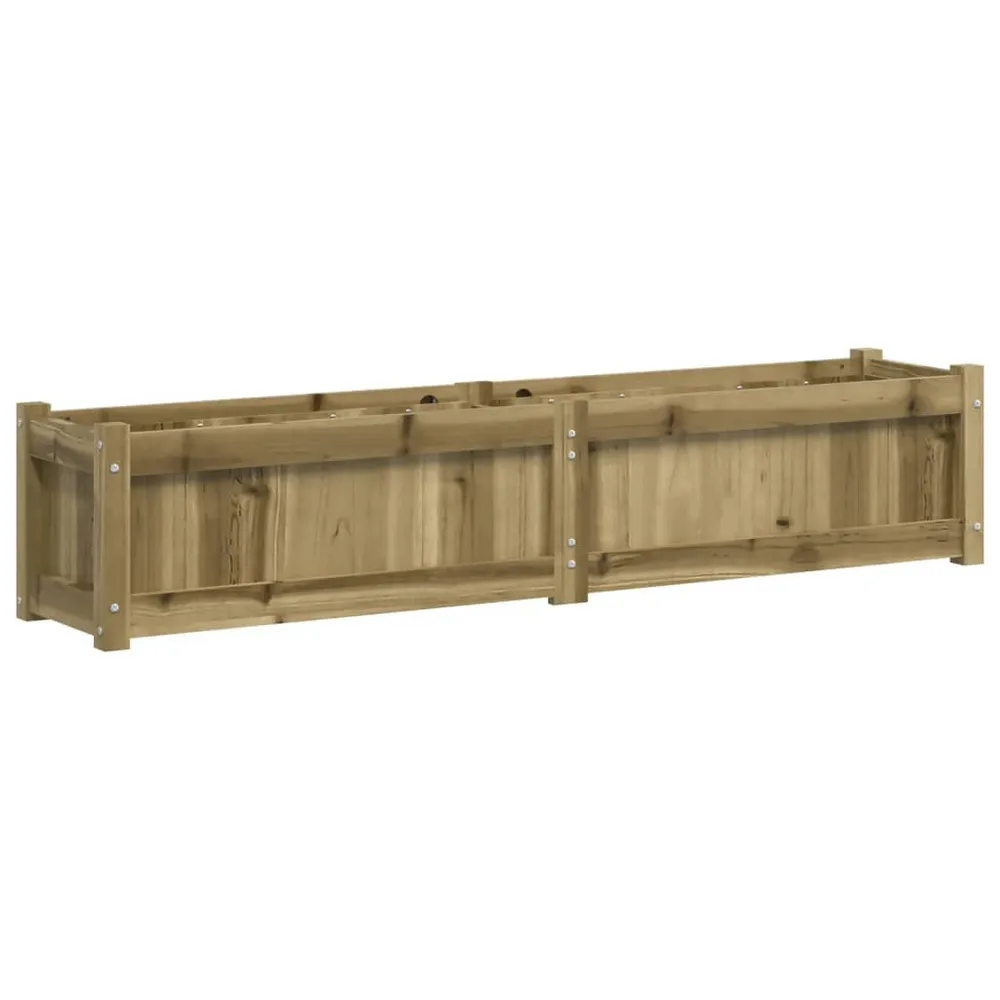 Plantenbak 150x31x31 cm geïmpregneerd grenenhout | Snelle Levering