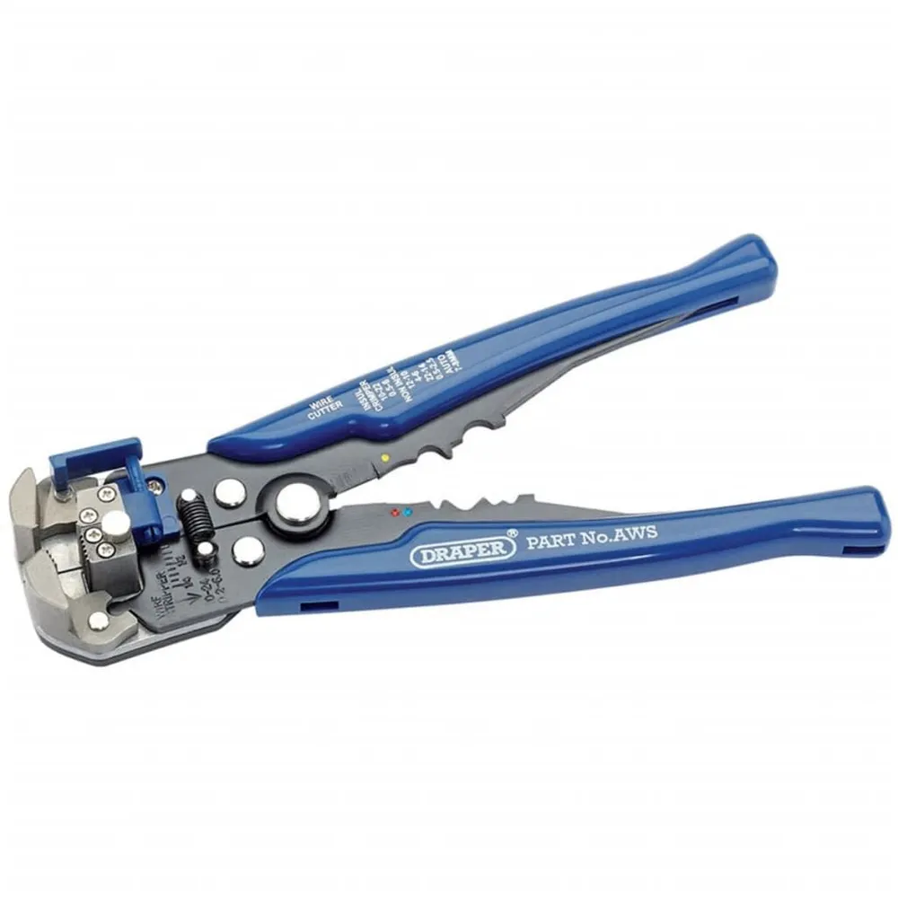 Industrieel Zwaar Draper Tools Automatische draadstripper/krimptang blauw 35385