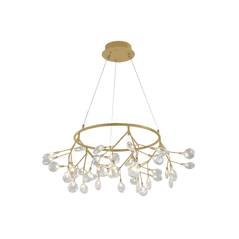 Twig woonkamer hanglamp metallic LED minimalistische kroonluchter verlichtingsarmatuur | 3000K | 2000 lm