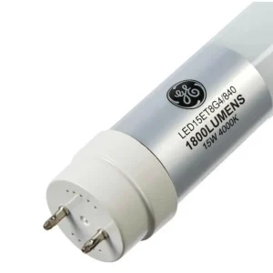 GE LED Linear 32-Watt EQ 48- Cool Parelmoer Medium Bi-pin (t8) Linear Type LED Tube Light Bulb (20-Pack)