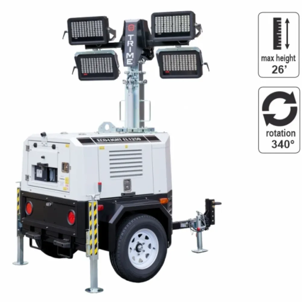 Trime X-Smart EL1250H 4 x 320W Diesel LED Hydraulic Light Tower
