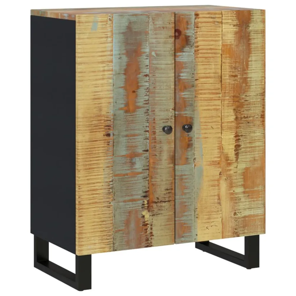Inbouw Dressoir 60x33x75 cm massief gerecycled hout