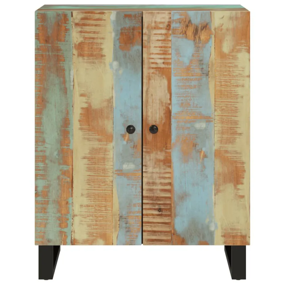 Inbouw Dressoir 60x33x75 cm massief gerecycled hout