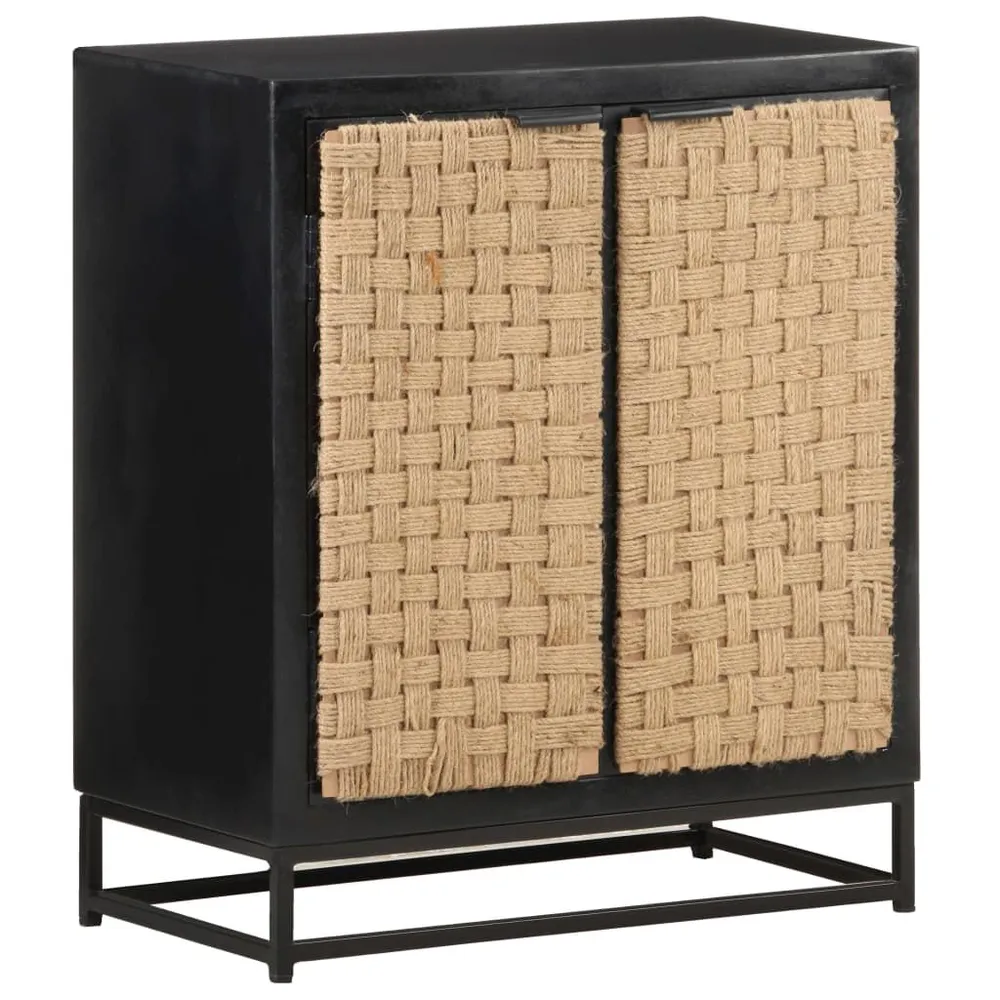 Kastdeur Dressoir 60x35x70 cm massief mangohout
