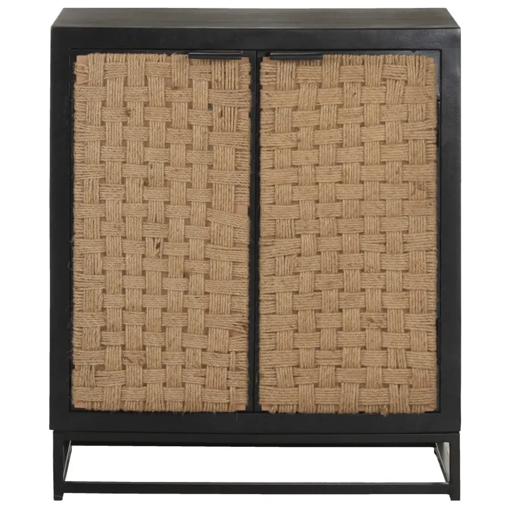Kastdeur Dressoir 60x35x70 cm massief mangohout