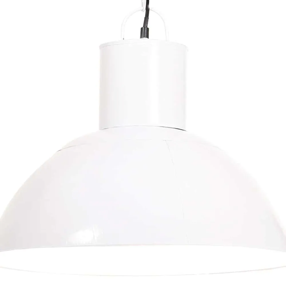 Hanglamp rond 25 W E27 48 cm wit