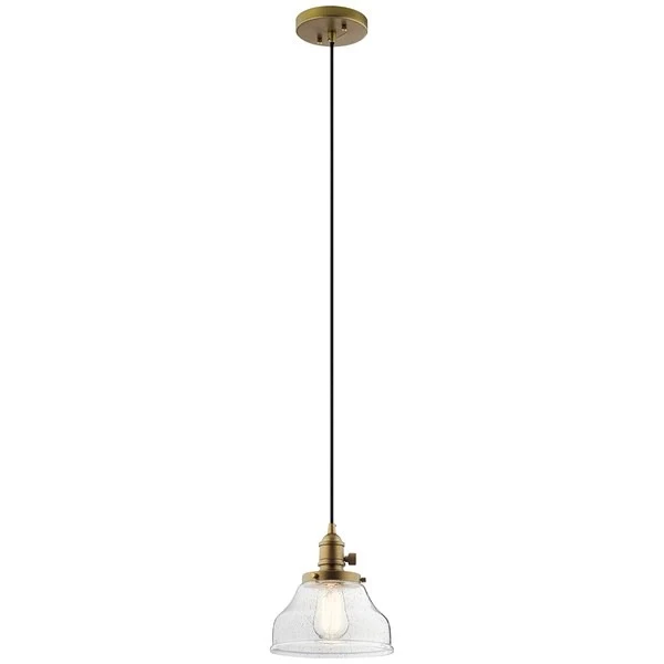 LAMPARA COLGANTE KICHLER AVERY 1LT