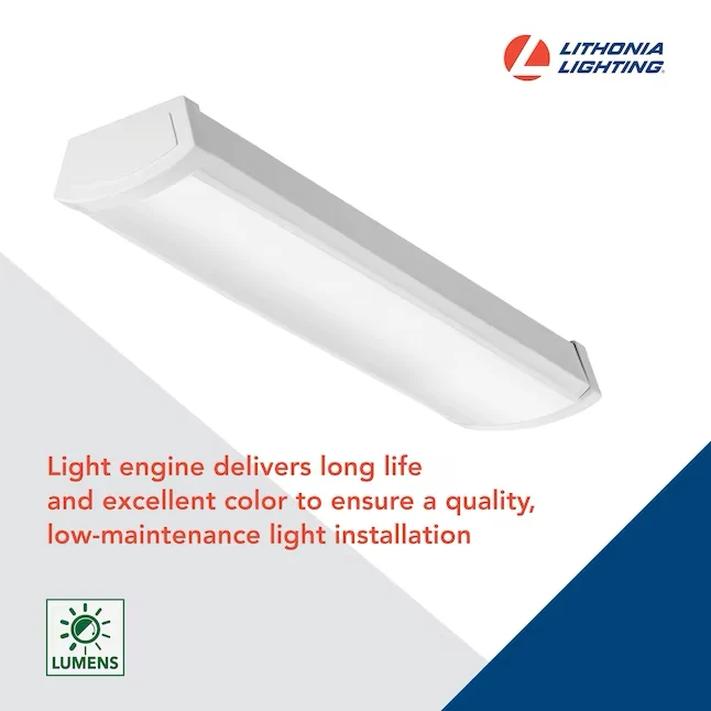 Lithonia Lighting 2-ft 1200-Lumen Koel White LED Wraparound Light