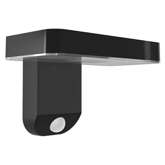 Weerbestendig Calex Solar-wandlamp voor buiten - Zonnepaneel, 250 lm, Levensduur: 15.000 jaar