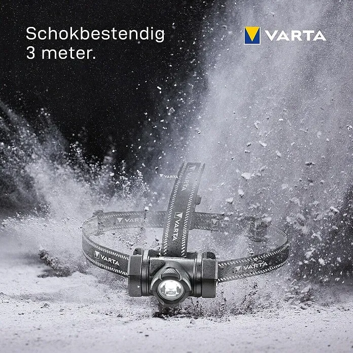 Eltra Zaklamp - Zwart, Led, 350 lm, Kunststof inclusief batterijen