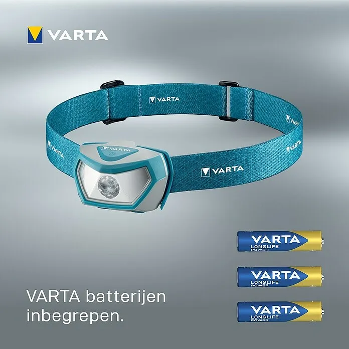 Oplaadbare LED Eltra Zaklamp - Blauw/Zilver, Led