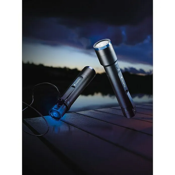 Oplaadbare LED Eltra Zaklamp - Led, 400 lm, Aluminium/kunststof