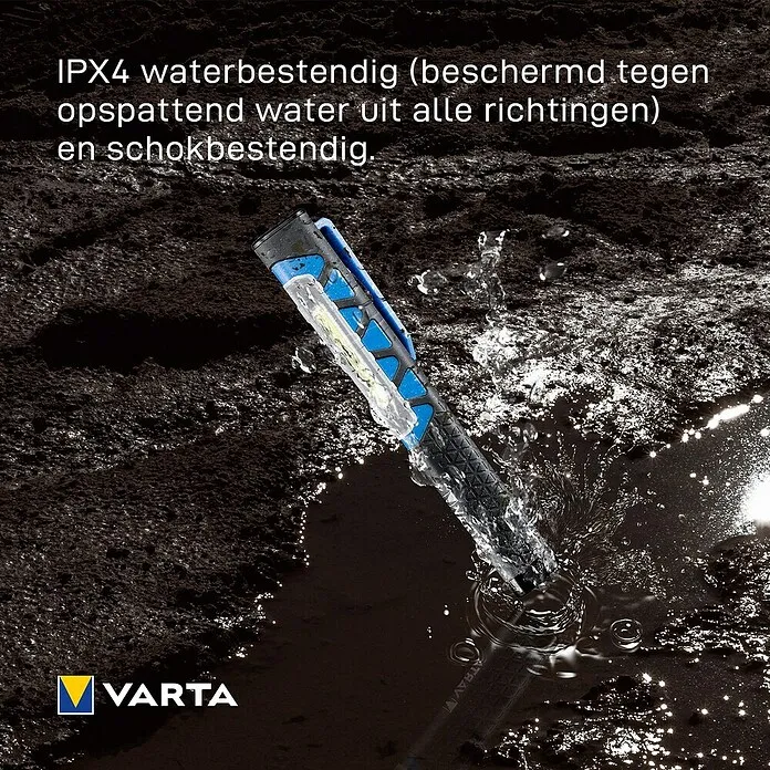 Professionele Waterdichte Eltra Zaklamp - Led, 100 lm - 110 lm, Aluminium/kunststof