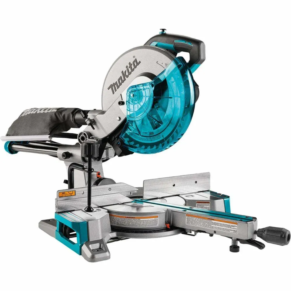 Makita LS1110F 10 . Sliding Compound Miter Saw LED Cut Line, 13A Motor, 4,500 RPM
