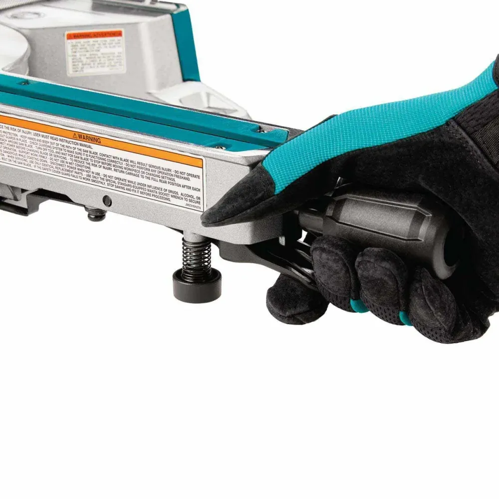 Makita LS1110F 10 . Sliding Compound Miter Saw LED Cut Line, 13A Motor, 4,500 RPM