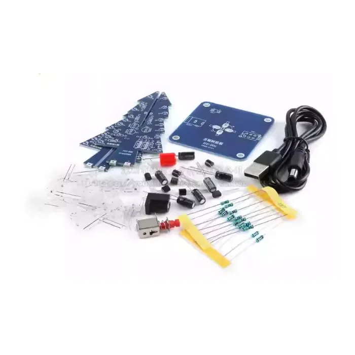 Professionele Kwaliteit DIY RGB LED Christmas Tree Soldering Kit