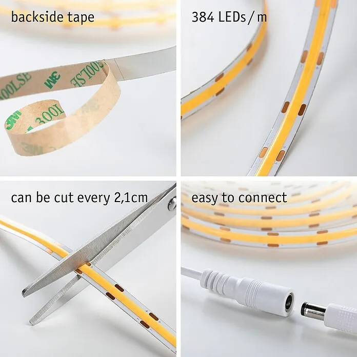 Premium LED Paulmann Led-strip - Lengte: 300 cm, Lichtkleur: Neutraal wit, 17 W, 230 V