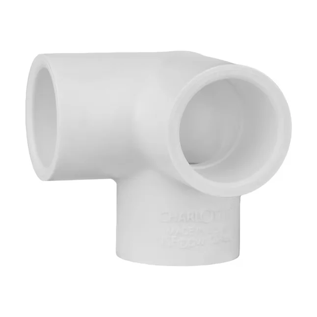 Charlotte Pipe 1/2- 90-Degree Schedule 40 VINYL Side Outlet Elbow