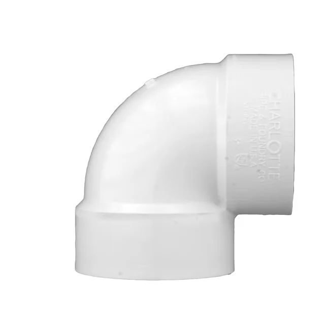 Charlotte Pipe 2- 90-Degree VINYL DWV Vent Elbow