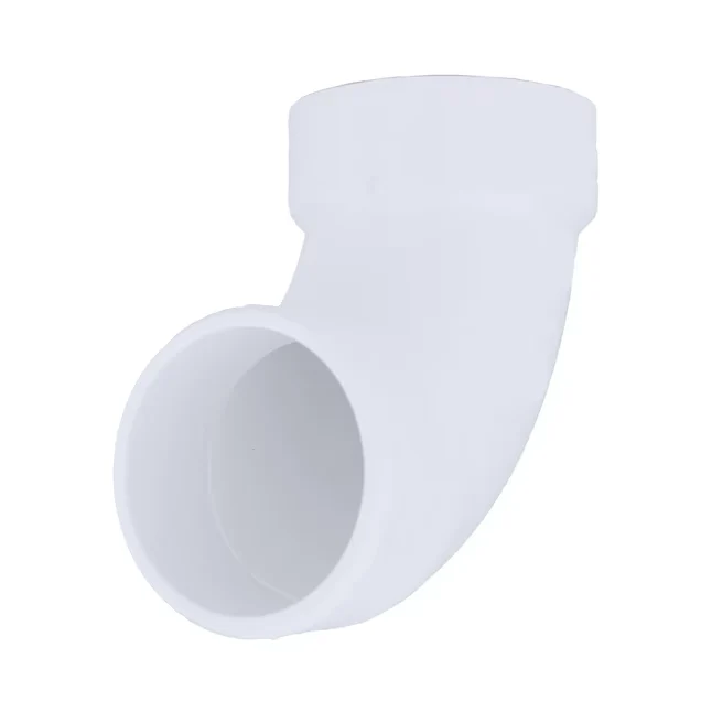 Charlotte Pipe 4- 90-Degree VINYL DWV Street Elbow
