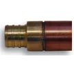 Prier P-154FX 6" Hose Thread Anti-Siphon Vacuum Breaker Wall Hydrant; 3/4"PEX **Lead Free** - P-154FX06-LF - Vloeiend Verloop