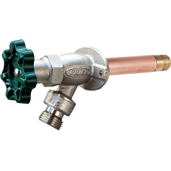 Zware Industrie Prier P-154W 20" Hose Thread Anti-Siphon Vacuum Breaker Wall Hydrant; 1/2" Wirsbo **Lead Free** - P-154W20-LF