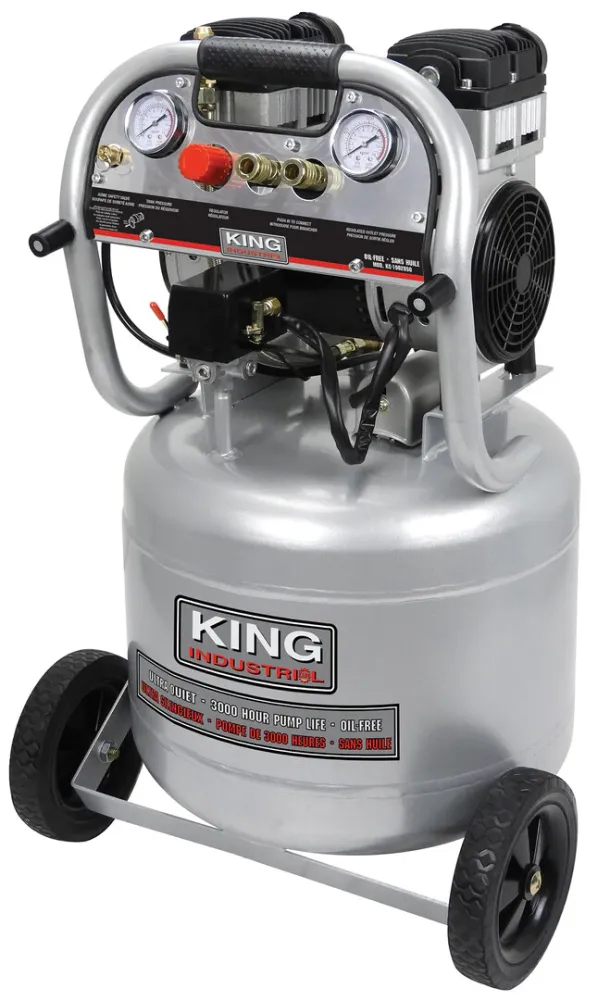 10 Gallon Ultra Rustig Oil Free Air Compressor No. KC-10020SQ