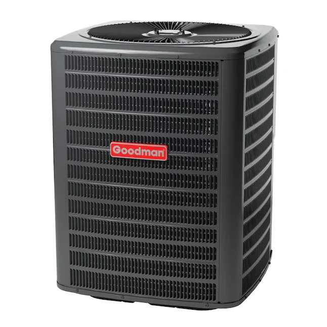 Goodman GLXS4B Residential 5 -Ton 60000 -BTU 14.3 -Seer Upflow/Horizontal Central Air Conditioner met LED Werklamp