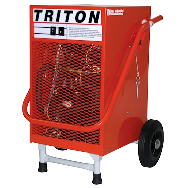 Multifunctioneel EBAC Triton Dehumidifier - 52 PPD | 282 CFM | 8369 ft³